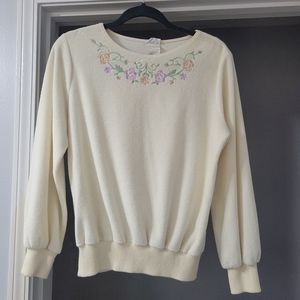 Vintage Aileen Velour Sweater